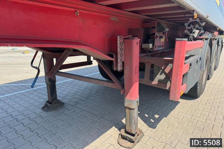 Tipper Stas SA345K / 50m3 / 10T axle / Steering axle / Lift...