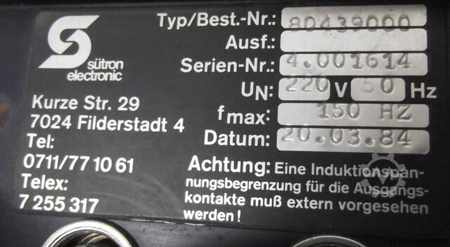 Digitaal display sütron electronic IZVA345T 80439000