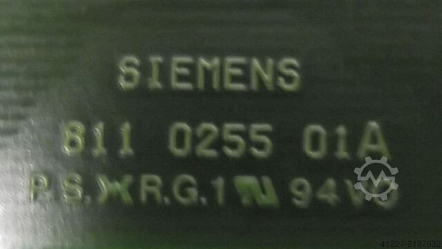 Card de control Siemens 811 0255 01A