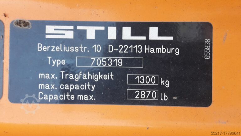 Batterij - Verwisselbaar rek type 705319 STILL 