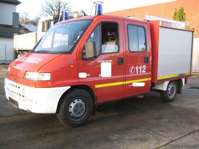 Brandweerwagen FIAT Ducato 2,0 Feuerwehr TSF /TÜV .000 KM