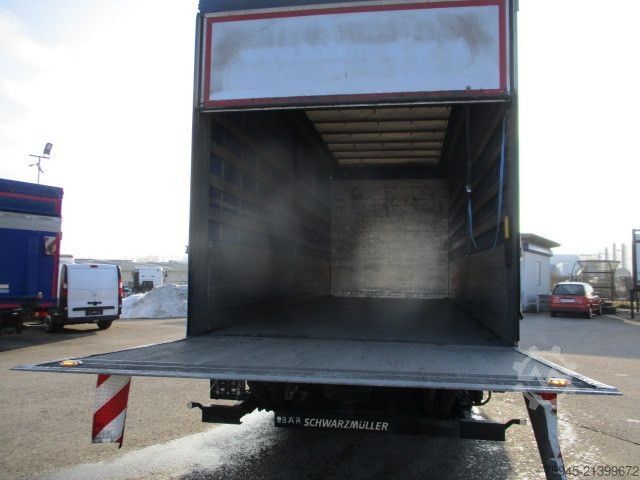 Plattewagen met zeil MAN TGM 18.320, LBW BÄR, TÜV bis 04/2027