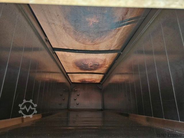 Kippers oplegger REISCH 49 cbm, Pendelklappe, Lift, Lastmanometer, BPW