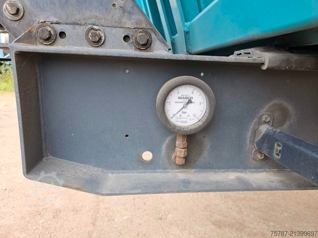 Kippers oplegger REISCH 49 cbm, Pendelklappe, Lift, Lastmanometer, BPW