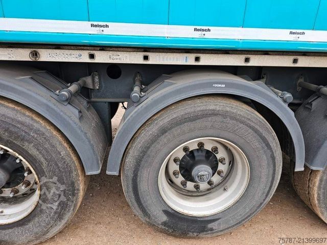 Kippers oplegger REISCH 49 cbm, Pendelklappe, Lift, Lastmanometer, BPW