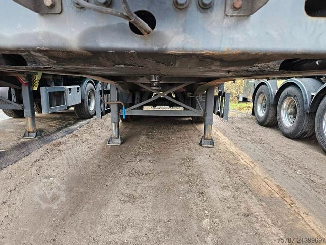 Kippers oplegger REISCH 49 cbm, Pendelklappe, Lift, Lastmanometer, BPW