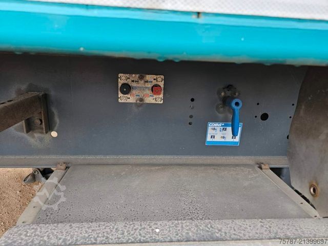 Kippers oplegger REISCH 49 cbm, Pendelklappe, Lift, Lastmanometer, BPW