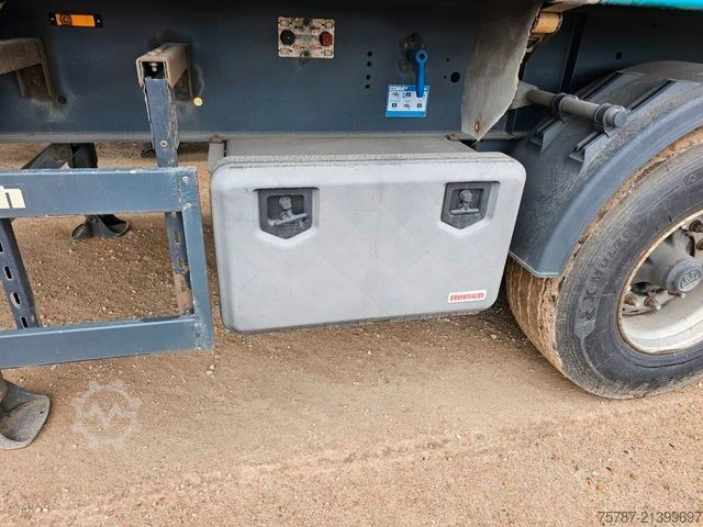 Kippers oplegger REISCH 49 cbm, Pendelklappe, Lift, Lastmanometer, BPW