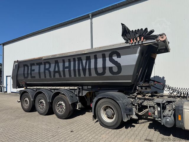 Semi-reboque basculante FLIEGL 3 Achs Stahl 24,5 cbm Stone Master light
