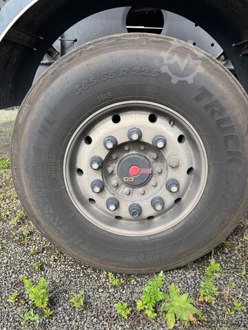 Semi-reboque basculante FLIEGL 3 Achs Stahl 24,5 cbm Stone Master light