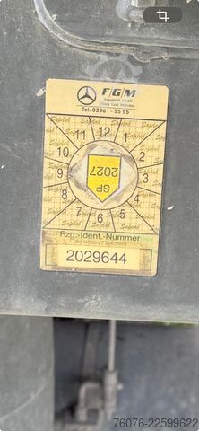 Semi-reboque basculante FLIEGL 3 Achs Stahl 24,5 cbm Stone Master light