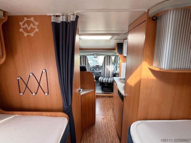 Autorulotă semi-integrată DETHLEFFS T 6611 - Einzelbetten -  - Klima -