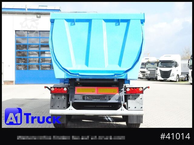 Damperli yarı römork MEILLER Euromix ca 27m³  Stahl, Lift SAF,  Tageszulassung,