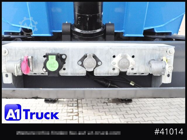 Damperli yarı römork MEILLER Euromix ca 27m³  Stahl, Lift SAF,  Tageszulassung,