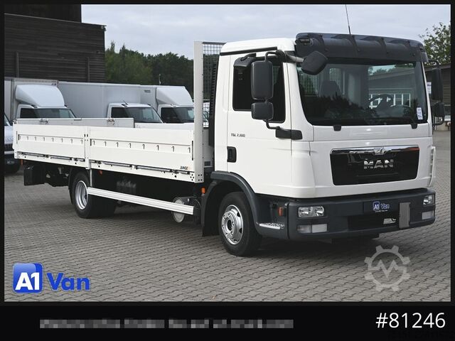 Pick-up panelvan MAN TGL 7.180 Pritsche, LBW, 2x AHK,  Luftfederung