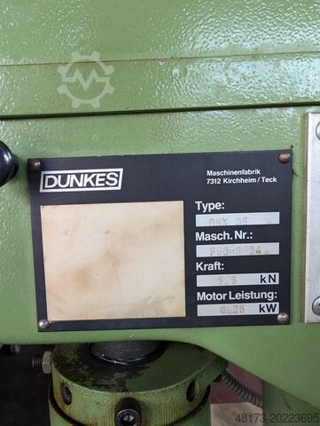 Tamburlu perçinleme makinesi DUNKES DNX 05