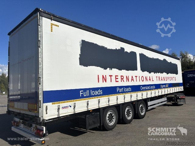 Open oplegger met zeil Schmitz Cargobull Semitrailer Curtainsider Standard