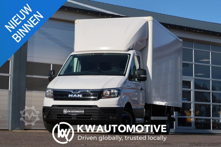 Koffer MAN TGE 50 2.0 Lang DL BAKWAGEN/ LAADKLEP/ AUT/ CAM...