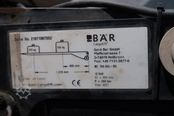 Koffer MAN TGE 50 2.0 Lang DL BAKWAGEN/ LAADKLEP/ AUT/ CAM...