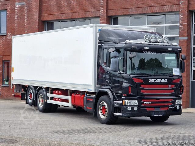 Koffer Scania P280 6x2*4 - Box - Loadlift - Low KM - Steering...