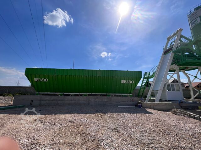 Planta de hormigón / central de hormigón FABO Concrete Batching Plant 110 m3 Compact Concrete Batching Plant
