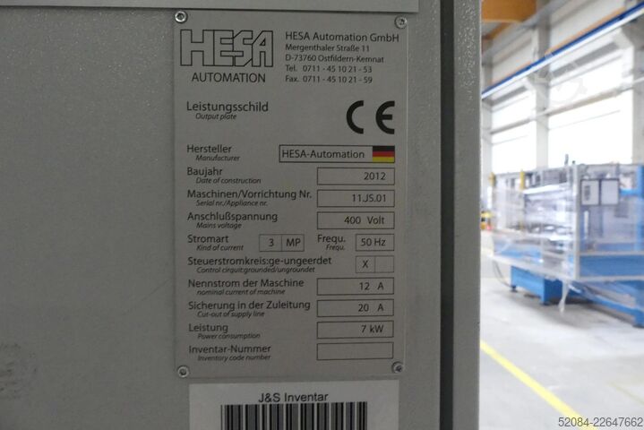 HESA nittesystem HESA AUTO10 MQB Automation