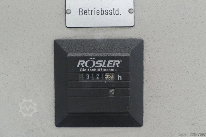 RÖSLER folyamatos szemcseszóró berendezés Rösler RMBC 1.1