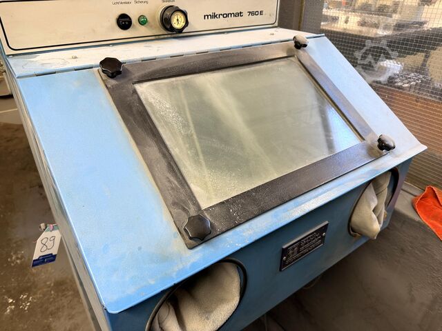 Unidade de jacto de areia JOISTEN & KETTENBAUM MIKROMAT 760 E