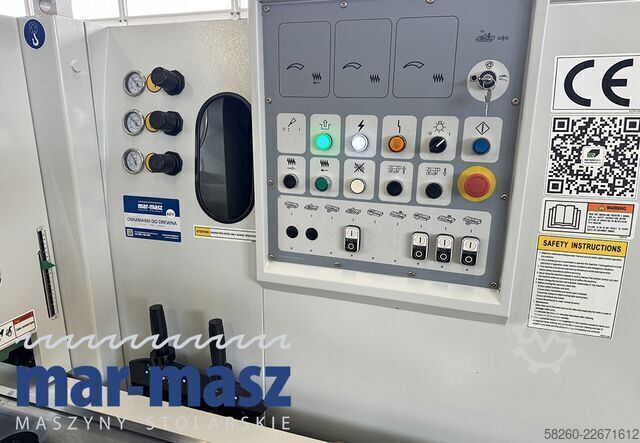 Vierzijdige schaafmachine REIGNMAC RMM416 do mokrego i suchego drewna
