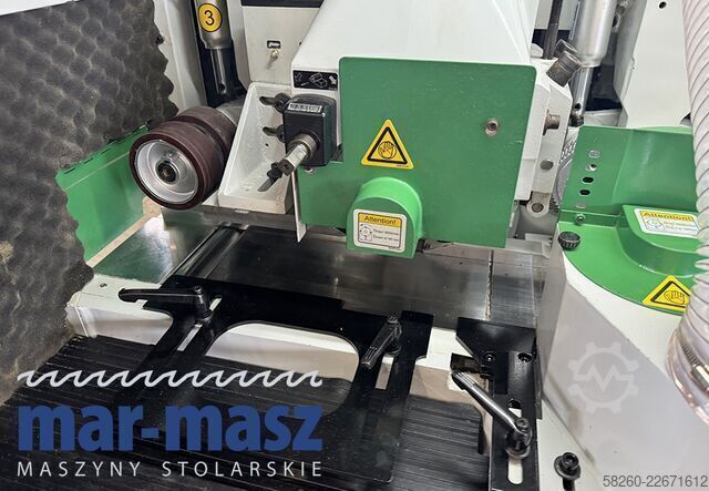 Vierzijdige schaafmachine REIGNMAC RMM416 do mokrego i suchego drewna
