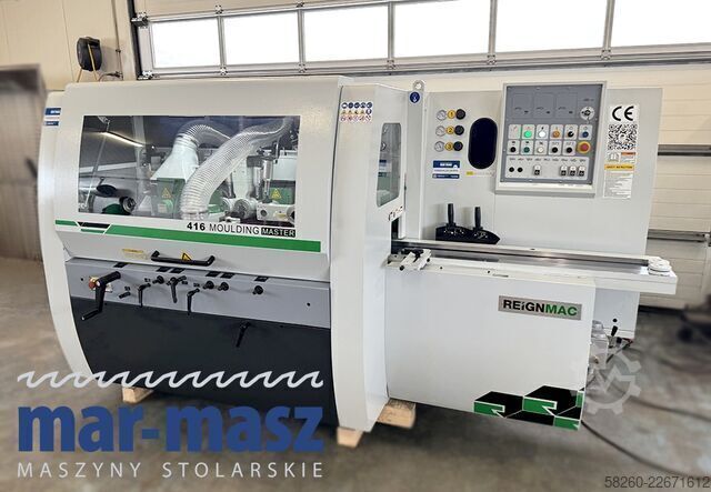 Vierzijdige schaafmachine REIGNMAC RMM416 do mokrego i suchego drewna