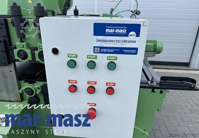 Dubbelzijdige schaaf Kupfermühle 60 typ DOIN PLUS