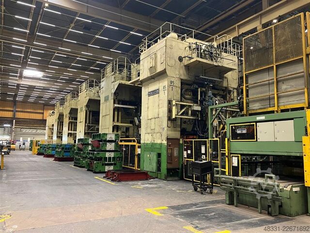 Présgép-sor Weingarten / Raskin 1x ZS1200.34  &  4x 6031AE4 & 1x VK800.39.60