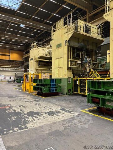 Présgép-sor Weingarten / Raskin 1x ZS1200.34  &  4x 6031AE4 & 1x VK800.39.60