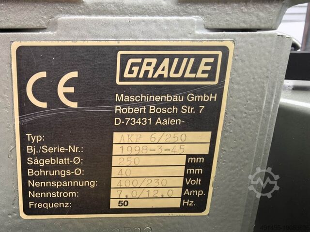 Fresadora GRAULE AKF 6/250