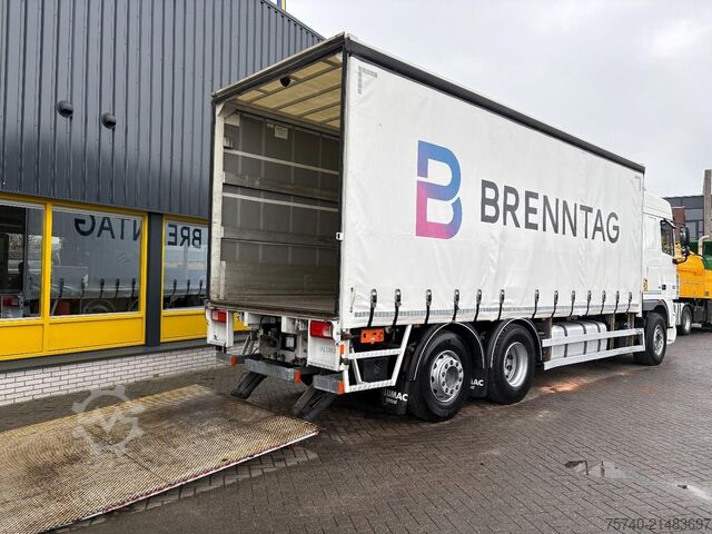 Posuvná plachta DAF XF 105.410 + EURO 5 + 6X2 + LIFT + MANUAL