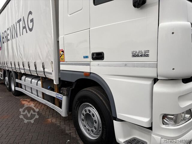 Posuvná plachta DAF XF 105.410 + EURO 5 + 6X2 + LIFT + MANUAL