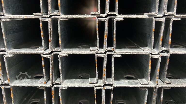 Fachwerkstrebe Querstrebe Palettenregal SSI Schäfer PR600 / Länge: 1.270,0 mm/ Profilabmessung: C 40 x 30 x 8 mm