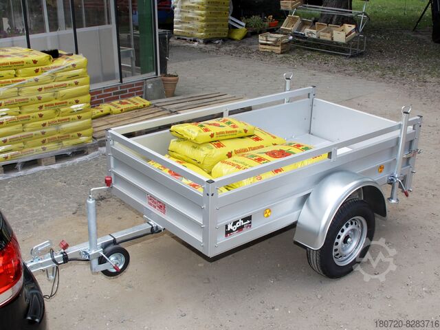 Remorque à voiture Koch Anhänger 105x205cm 750kg Typ U2 Koch Anhänger