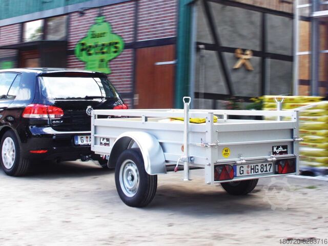 Remorque à voiture Koch Anhänger 105x205cm 750kg Typ U2 Koch Anhänger