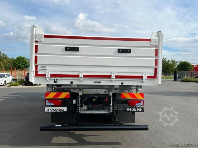 Háromirányú billenő teherautó MAN TGS 26.480 6x4 Krankipper Fassi F255.A.2.24