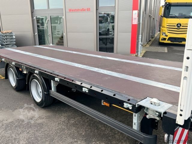 Remolque abierto PAVIC TBPA 14 64ZC PRITSCHE MIT CONTAINERVERRIEGELUNG