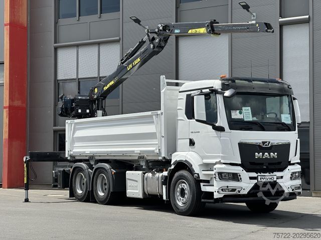 Altro MAN TGS 33.440 6x4 & Tajfun Liv L150K Recycling Kran