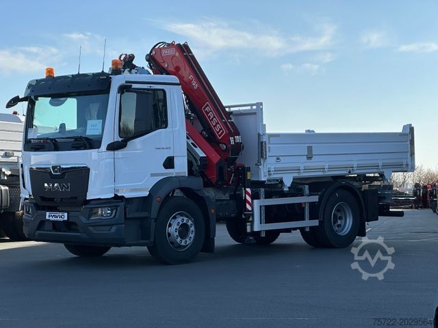 Mások MAN TGM 18 320 4x2BB PAVIC-Kipper Fassi 195