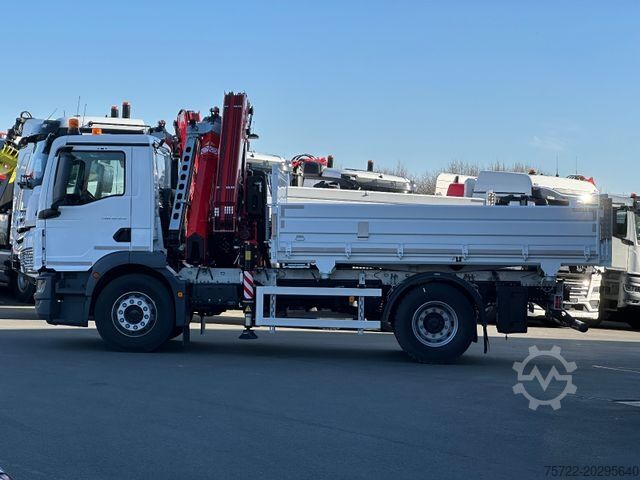 Mások MAN TGM 18 320 4x2BB PAVIC-Kipper Fassi 195