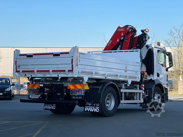 Mások MAN TGM 18 320 4x2BB PAVIC-Kipper Fassi 195