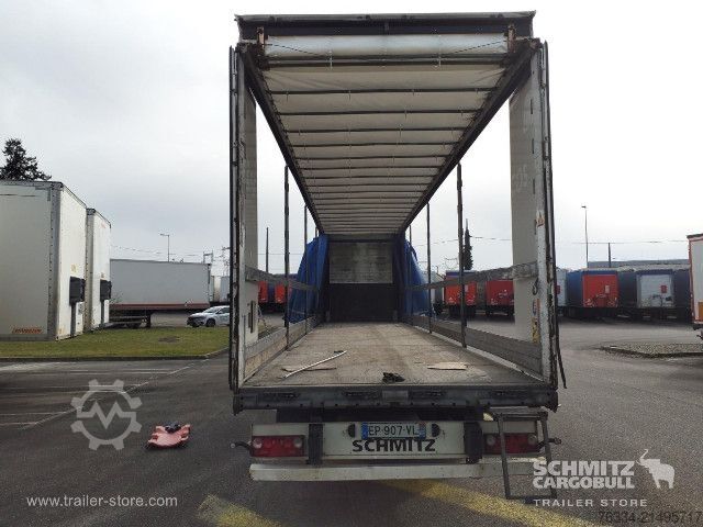Semi-reboque aberto com lona Schmitz Cargobull Semitrailer Curtainsider Standard