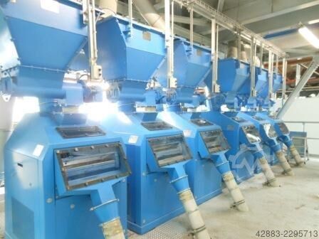 Διαχωριστικό ρευστό κρεβάτι / Densimetric πίνακα RW Recycling World GmbH FBS 450 / FBS 600 / FBS 900