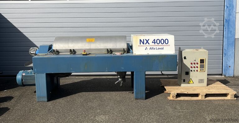 Used industrial decanter Alfa Laval NX 4045 919B-31G