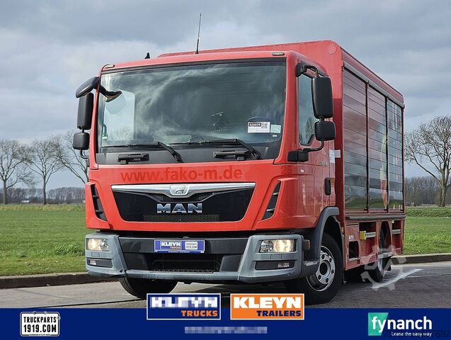 Gesloten bak M.A.N. 8.180 TGL AIRCO SIDE DOORS